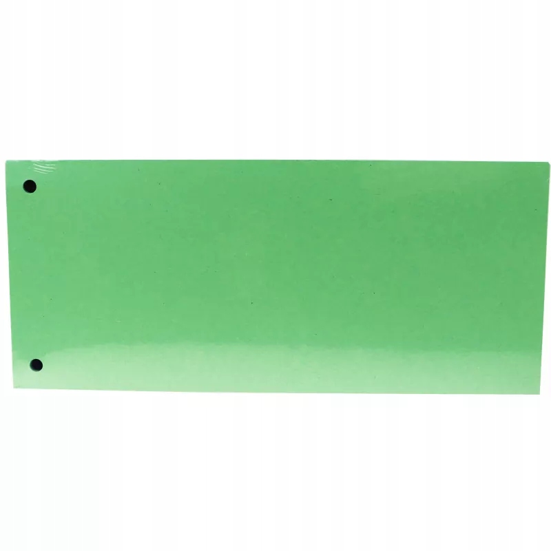 

Przekładki kartonowe 1/3 a4 Oficio zielone