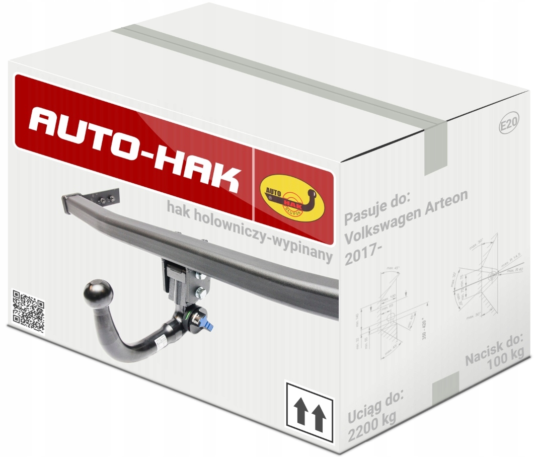 

Hak holowniczy K70V do Volkswagen Vw Arteon 2017-