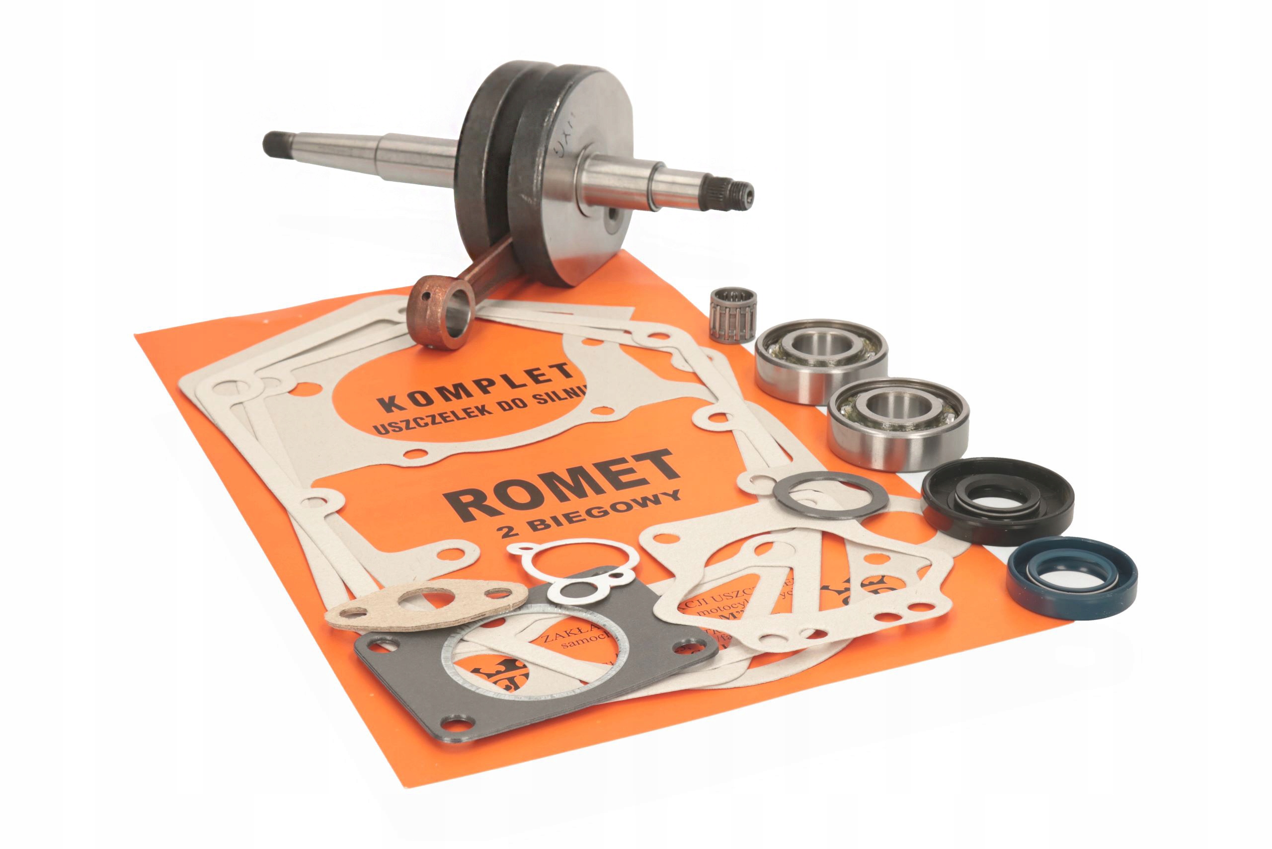 

Wał korbowy zestaw naprawczy Romet Motorynka