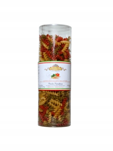 2X Speciale Italia Italský Těstoviny Tricolore Fusilli Fusilli Tuba 500 g