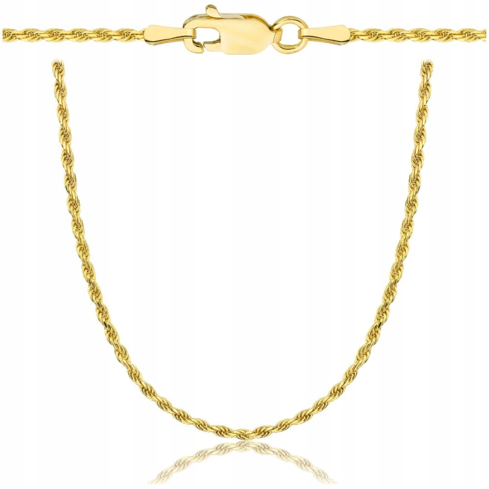 Stříbrný Řetízek Korda Pozlacený Stříbro 925 Klasický Jednoduchý