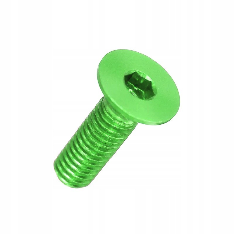ProRock śruba aluminiowa 7075 zielona M3x14mm