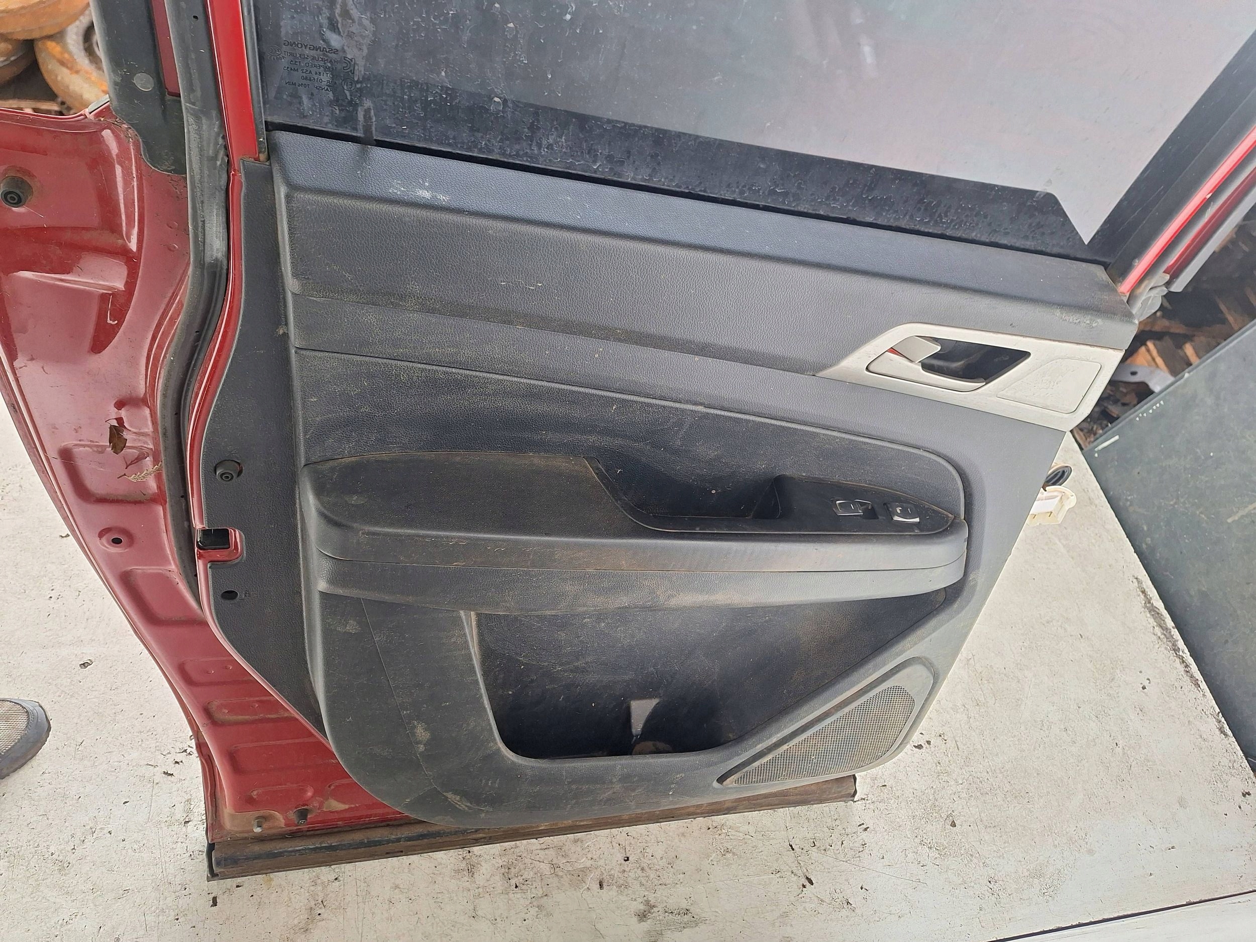 SSANGYONG MUSSO 18-22 DRZIW left rear part DOUBLE CAB