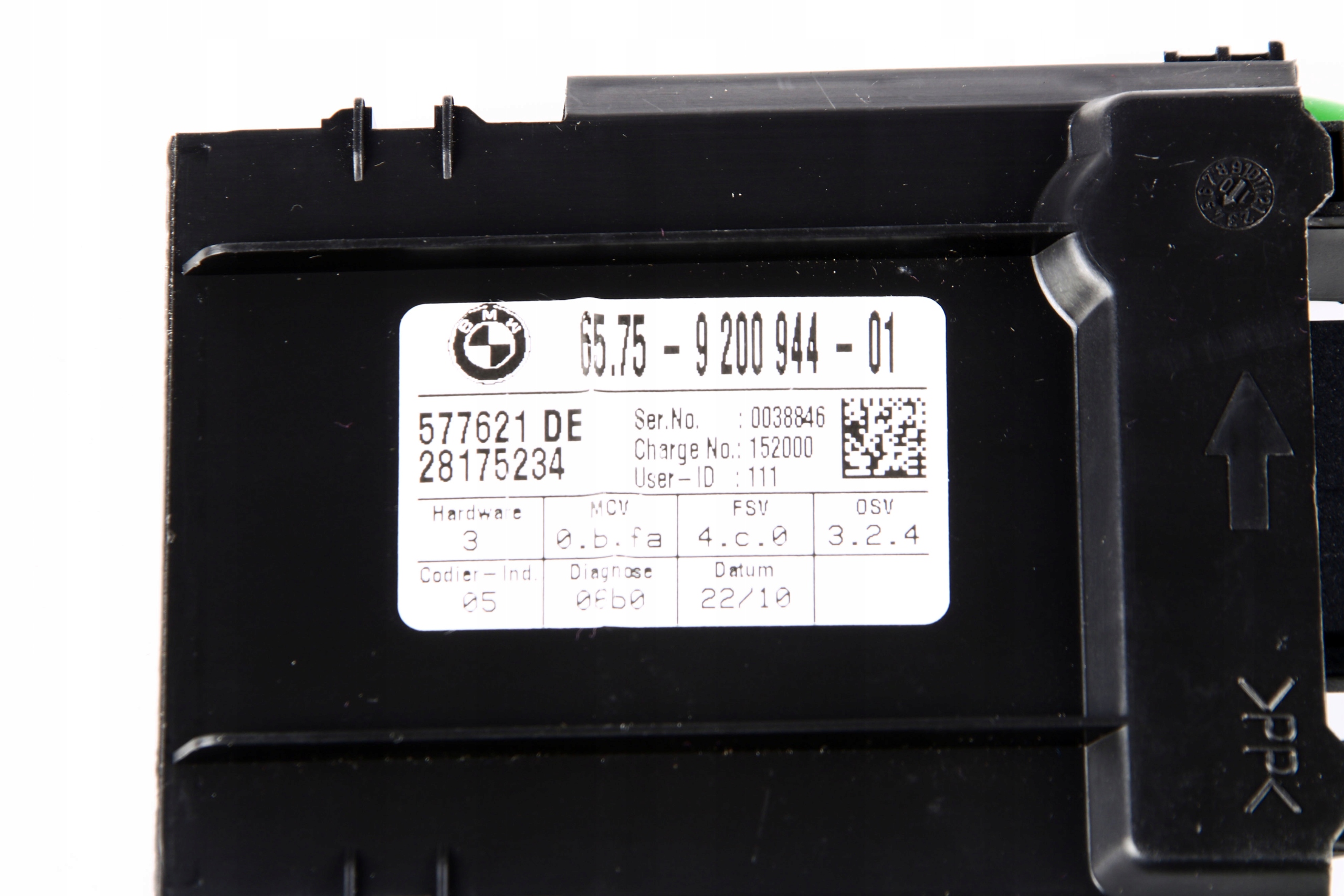 BMW E91 X1 E84 module ULTRADZWIEKOWY ALARMU 9200944