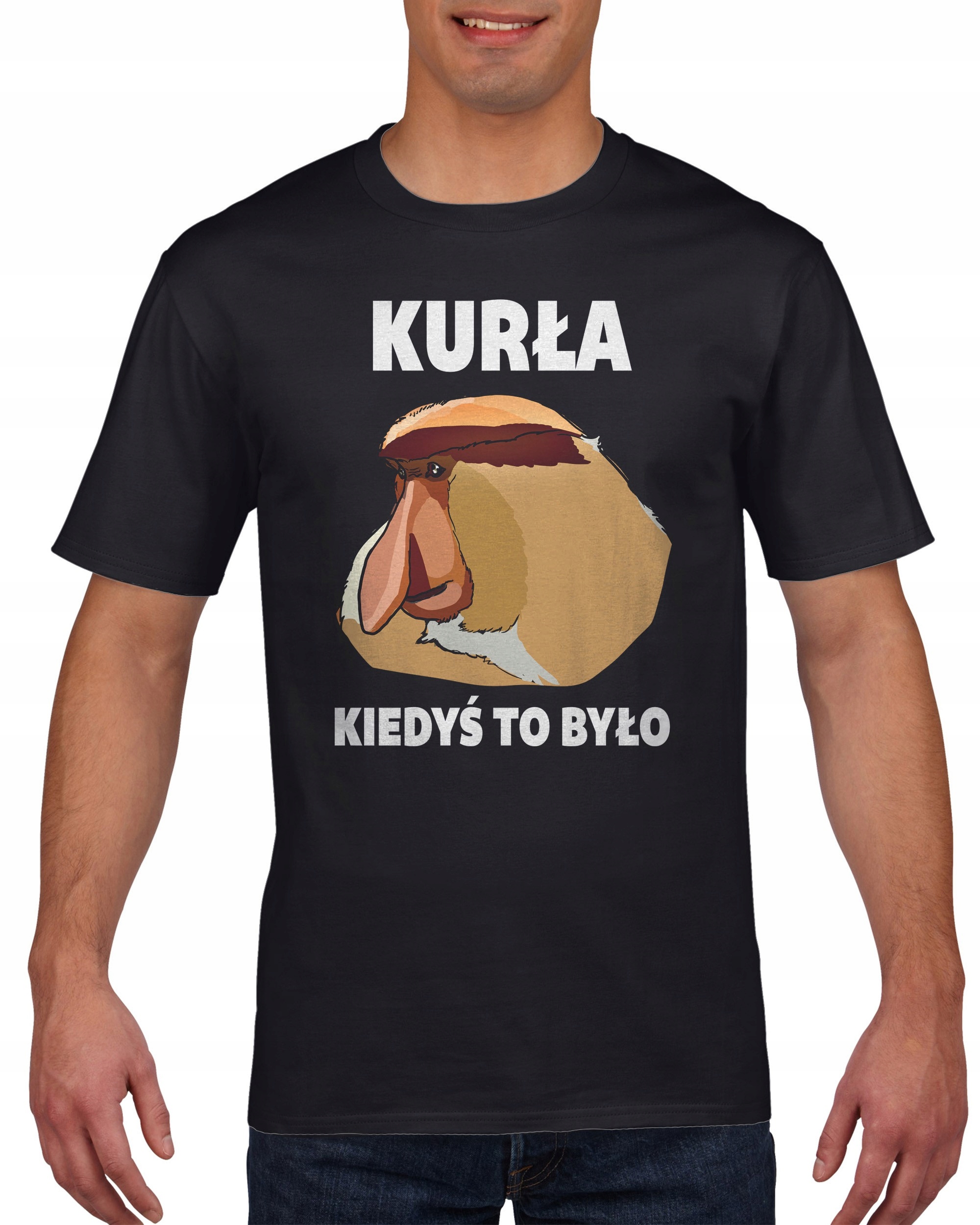 

Koszulka męska Nosacz Janusz kiedyś to było M