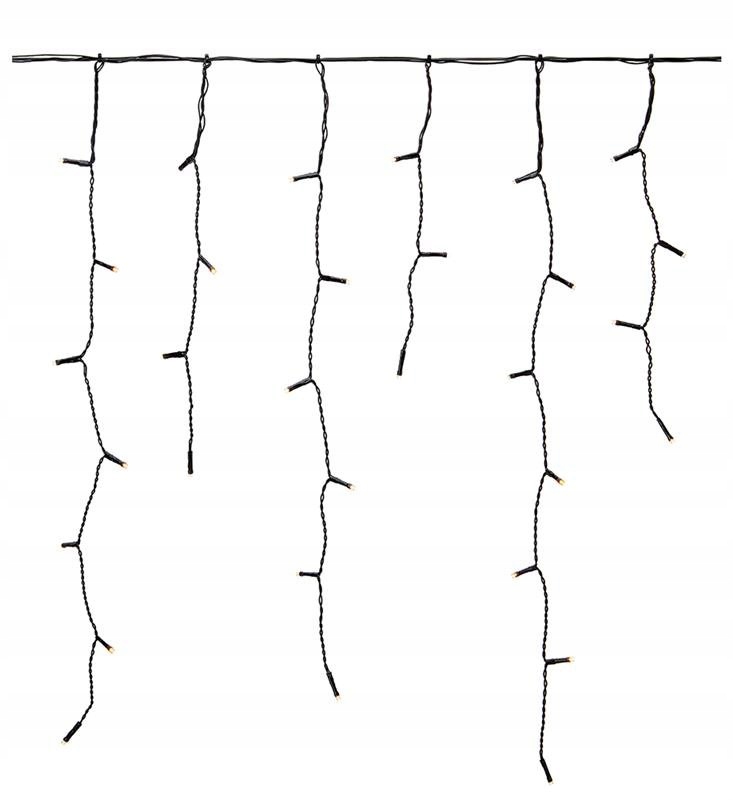 Światełka sople LED 9,6W 160p GARDEN 24 108179