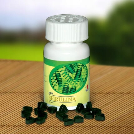 Spirulina organiczna 120tabl Dxn