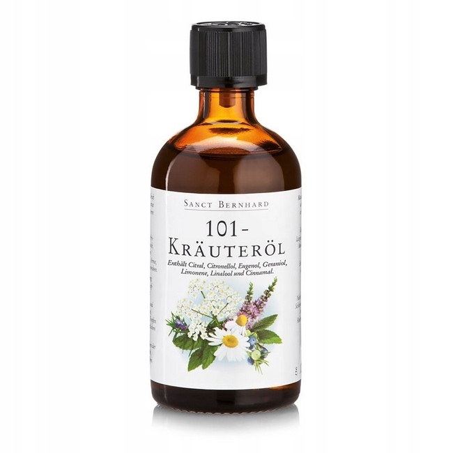 

Olejek ziołowy 101 ziół 100 ml Sanct Bernhard