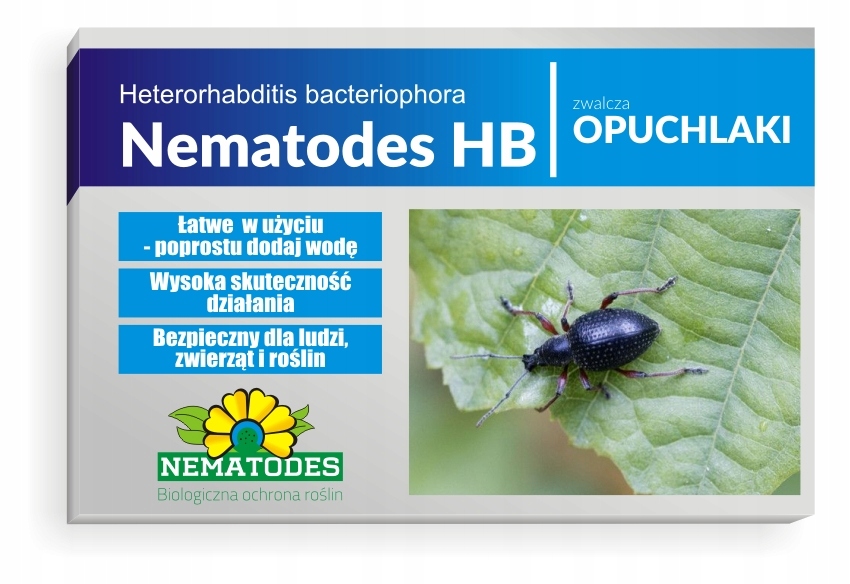 

Nematodes Hb 5 mln Nicienie na Opuchlaki 10 m2