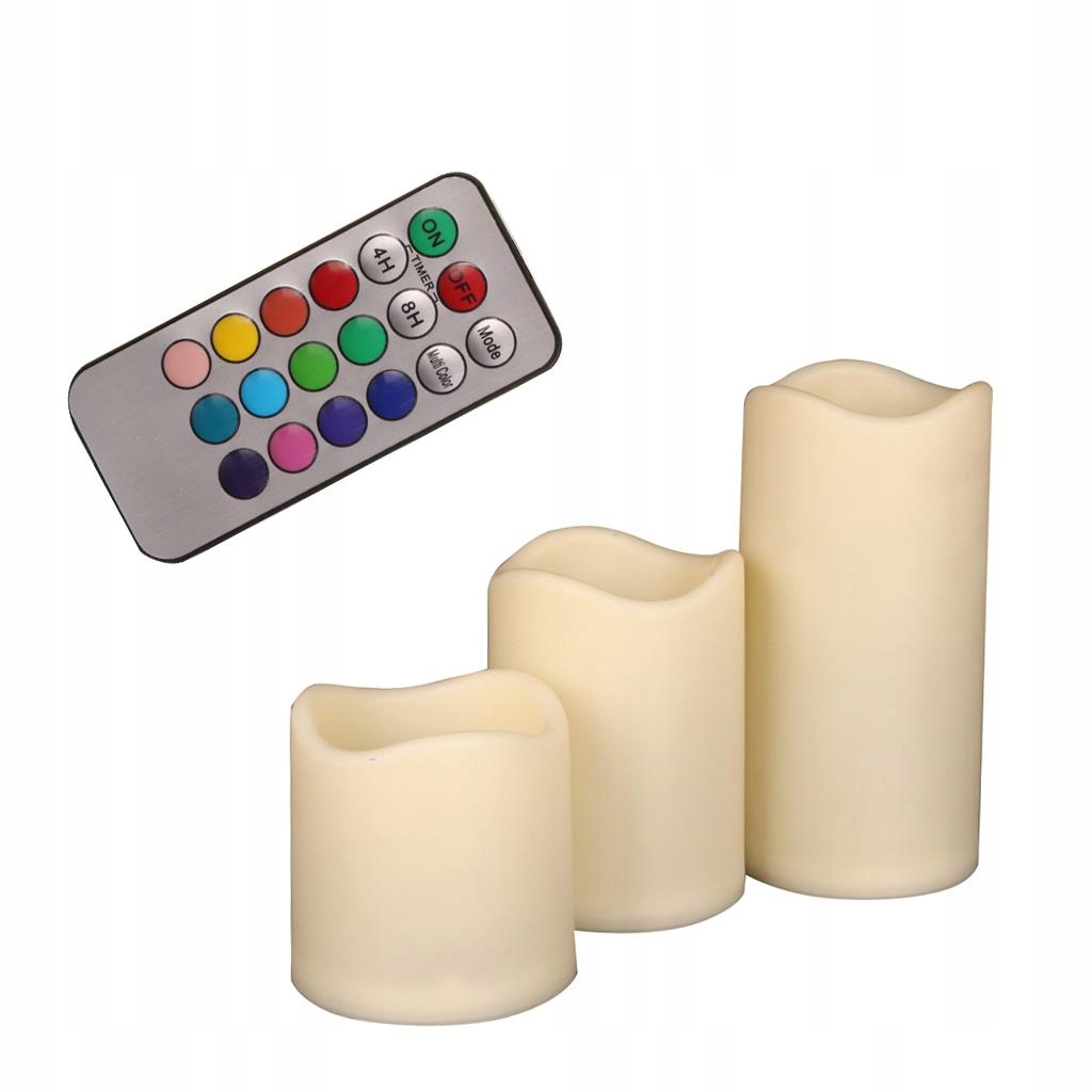 6 Pieces Battery Powered LED Candles with Remote Nazwa Nowy produkt