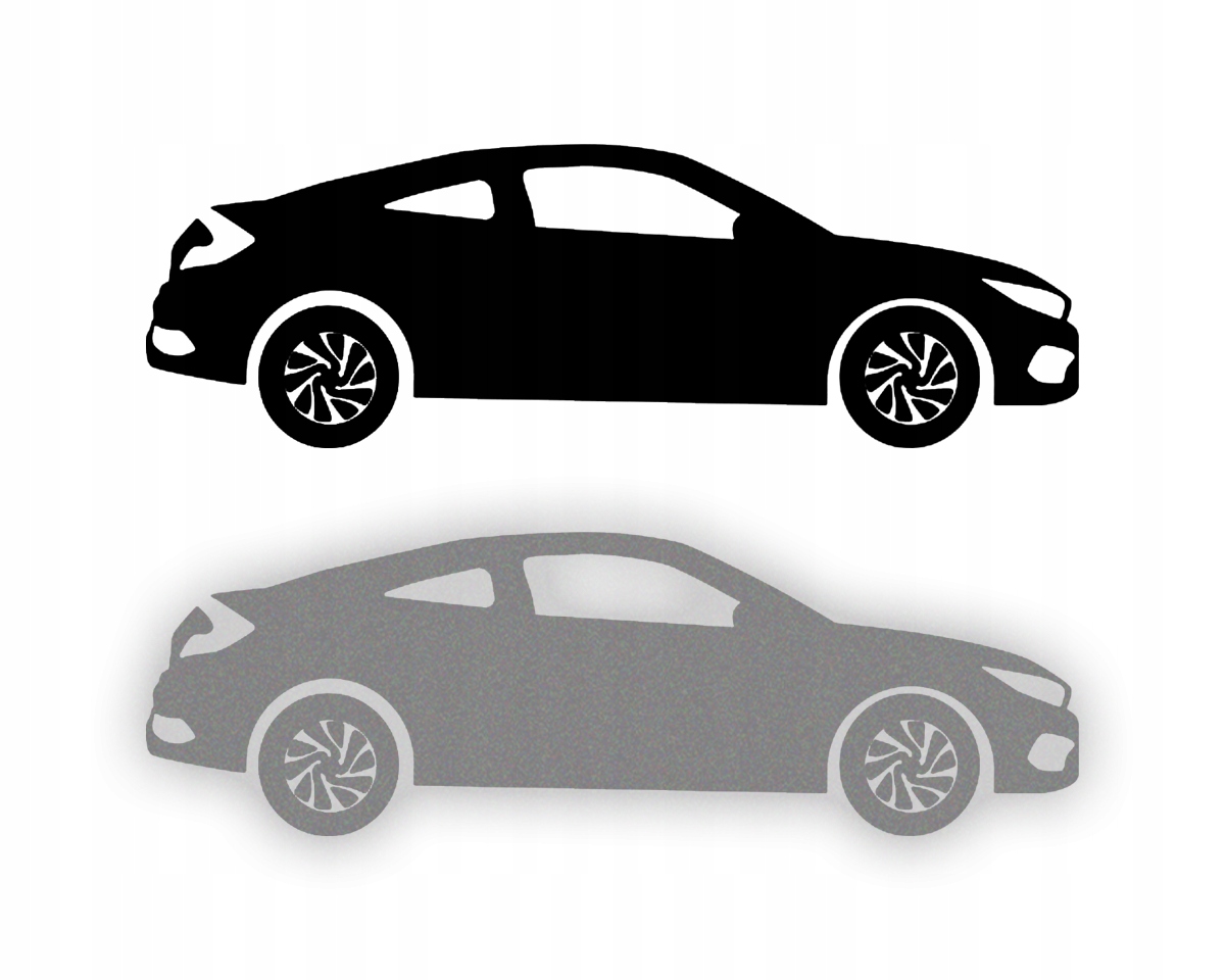 Naklejka CAR na samochód na auto - ODBLASKOWA| HOLOGRAM