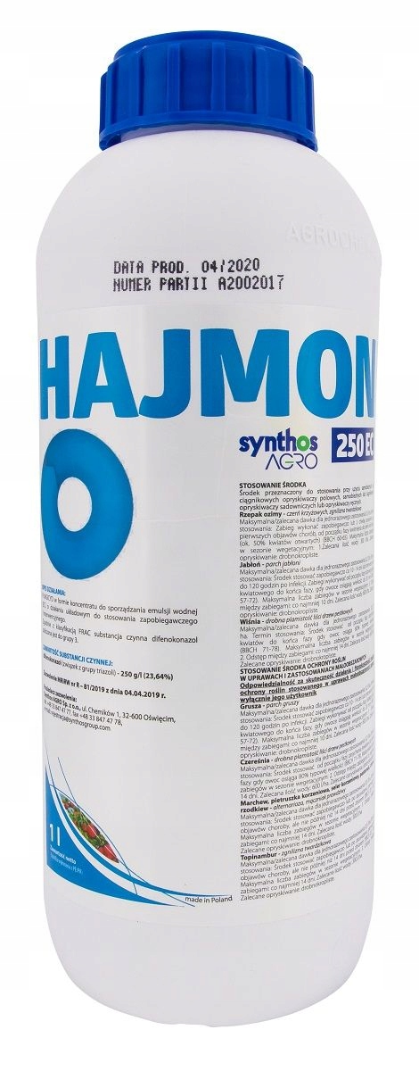 

Hajmon 250 Ec (difenokonazol) 1L