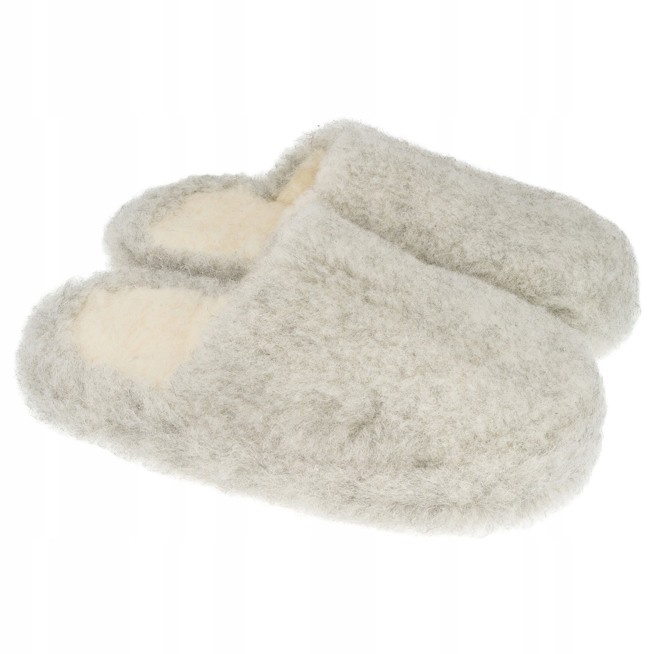 

Pantofle Wsuwane 100% Wełniane, Wełna r. 46