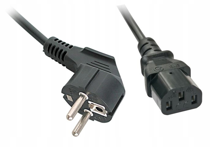 

Kabel zasilający Schuko Lindy Iec C13 Lindy 0.7m