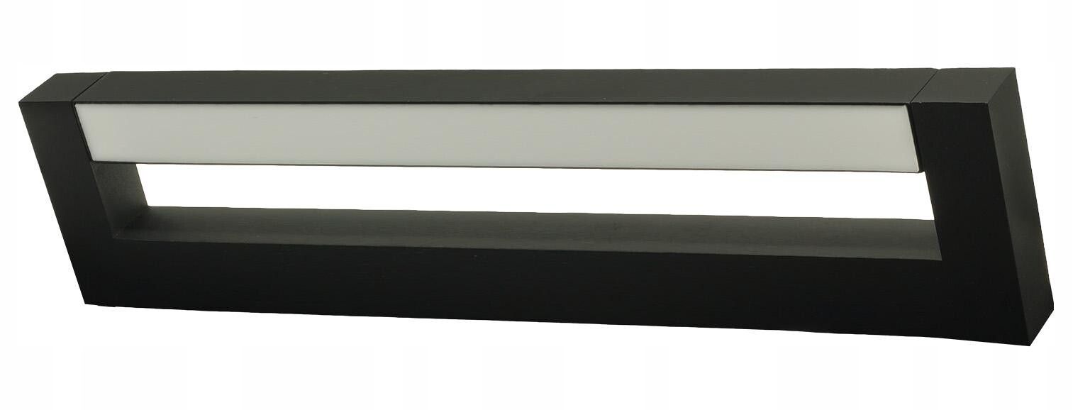 Nástenné svietidlo Aster IP54 2x16W 90 cm čierne 4200K otočné, vodotesné