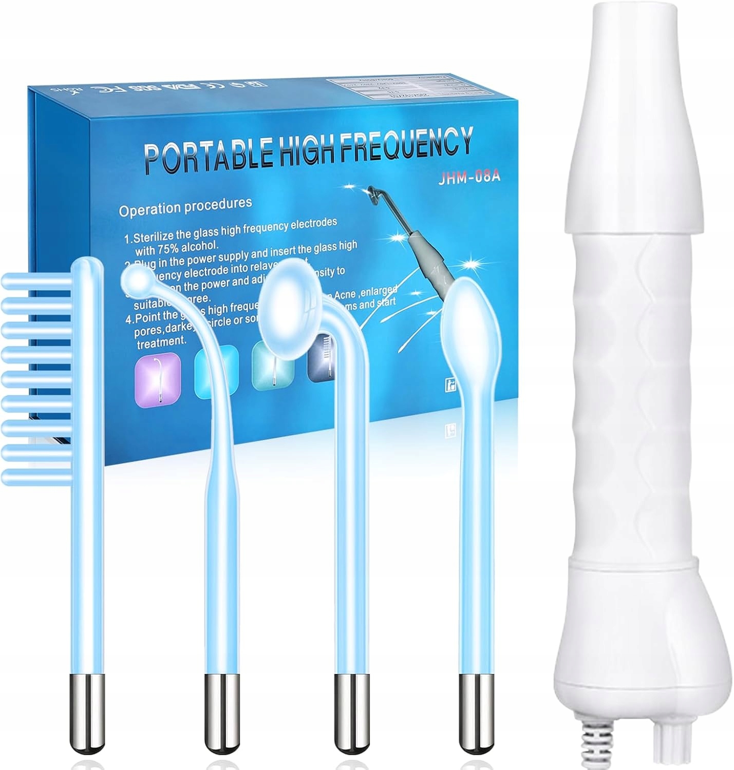 Darsonval Beauty System JHM-08A – zařízení pro péči o pleť