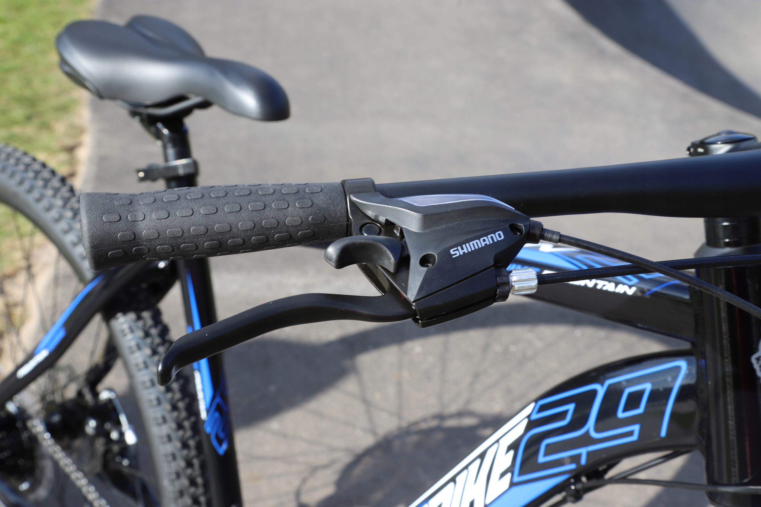 ALUMINIOWY ROWER GÓRSKI MTB MĘSKI DAMSKI 29" SHIMANO ACERA KLAMKOMANETKI Kolor czarny