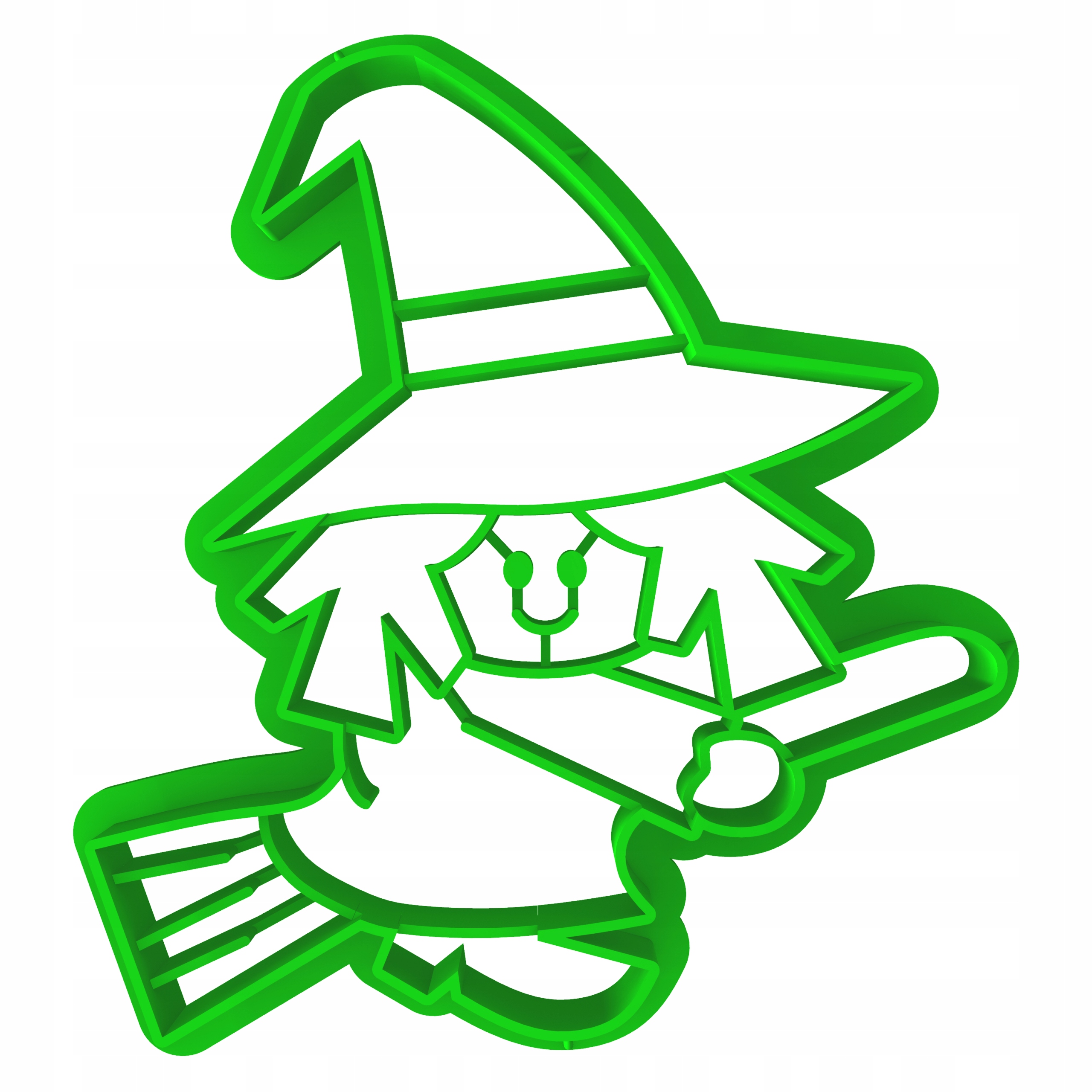 

Foremka Wykrawacz ciastek Halloween Wiedźma 6