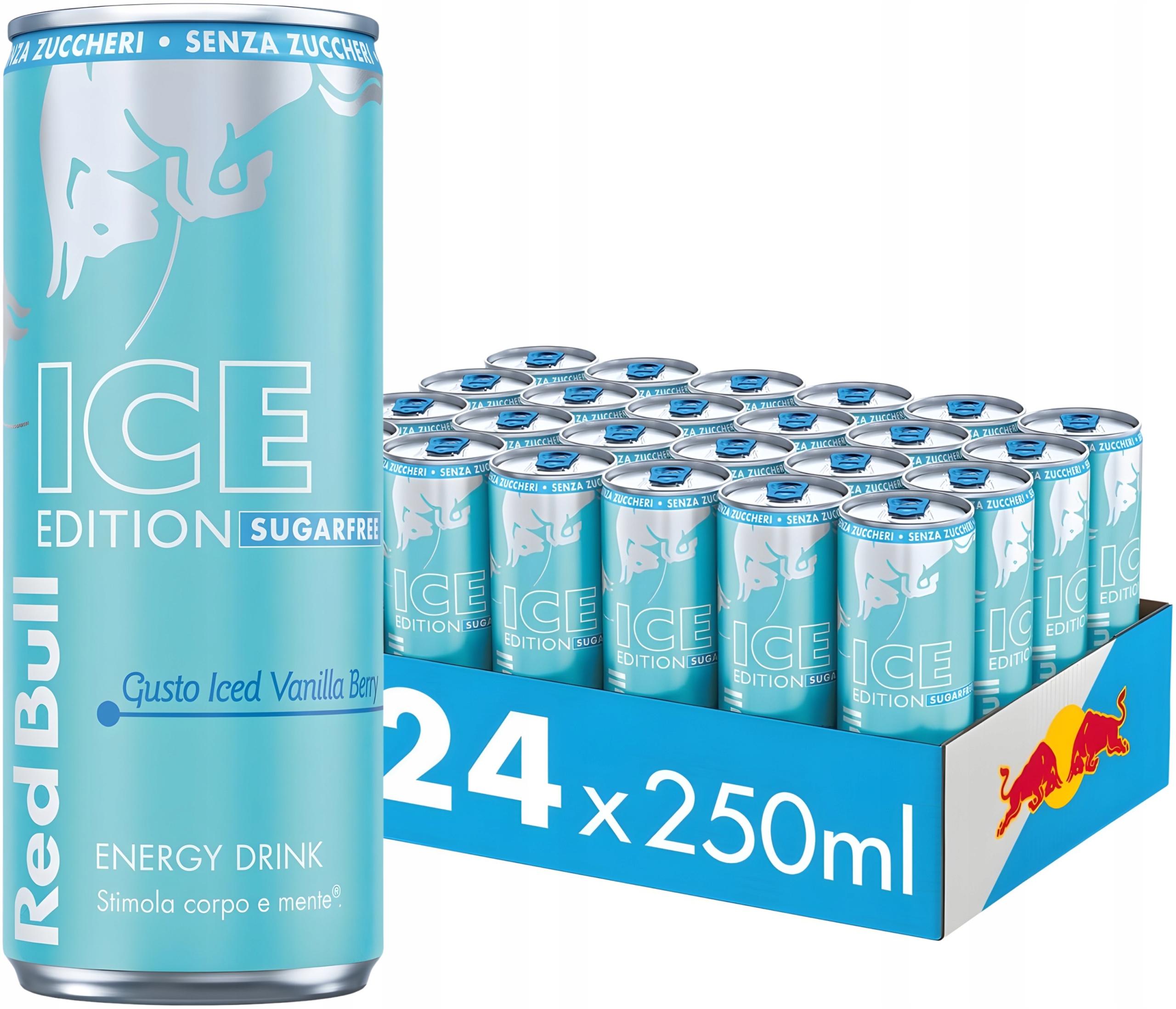 Red Bull Gusto Iced Vanilla & Berry Sugarfree 24×250ml