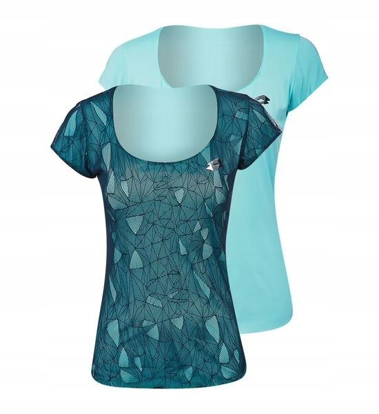 Koszulka Lotto T-shirt Twice II Women Turquoise S