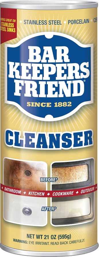 Levně Bar Keepers Friend Cleanser Prášek 595 g Prášek na čištění, multifunkční