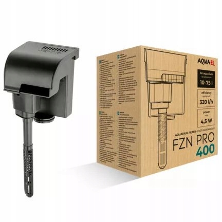 Aquael Fzn Pro 400 filtr zewnętrzny kaskadowy do akwarium 10-75 l