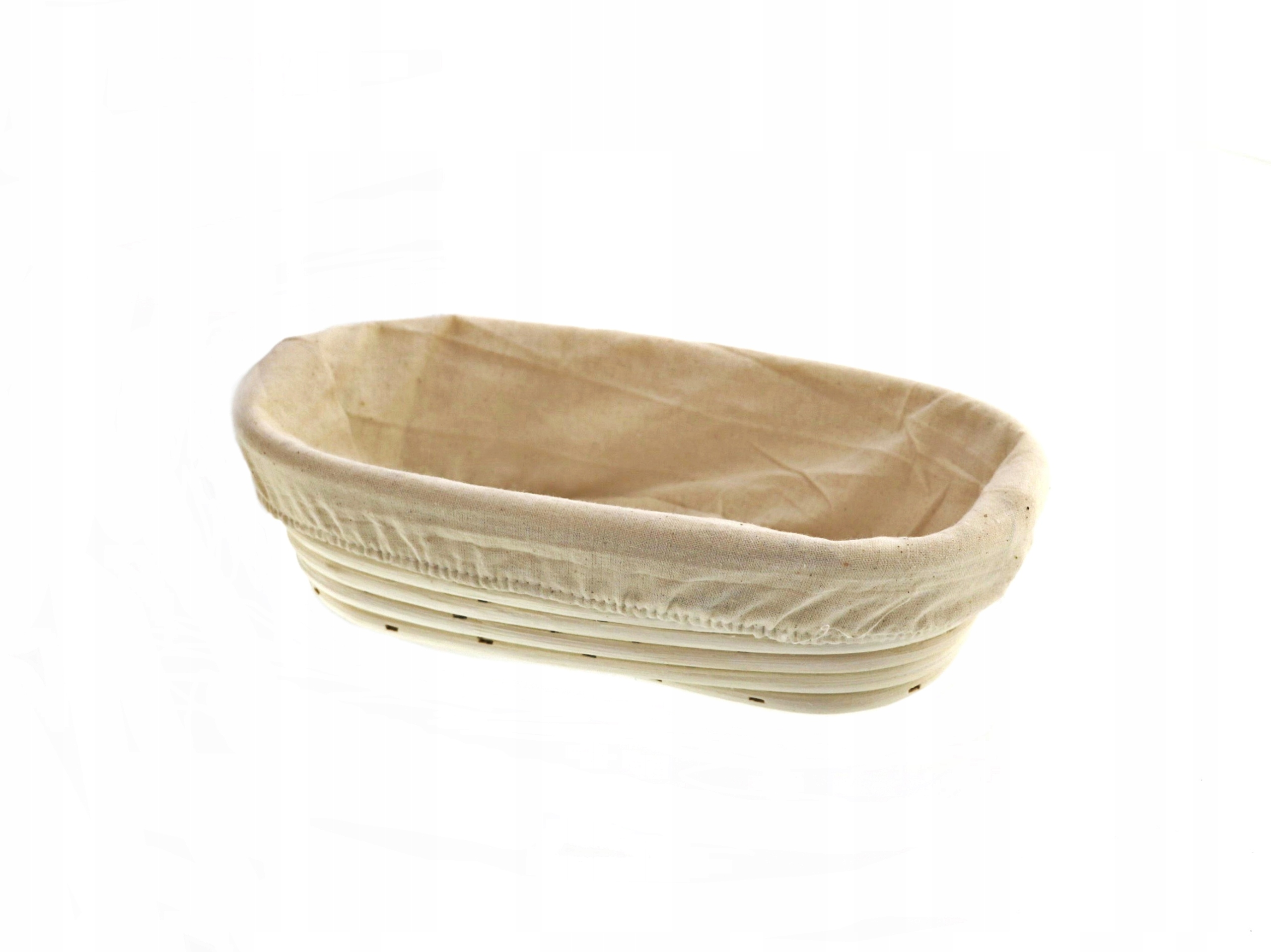 

Koszyk rattan do garowania ciasta 26 cm owalny Len