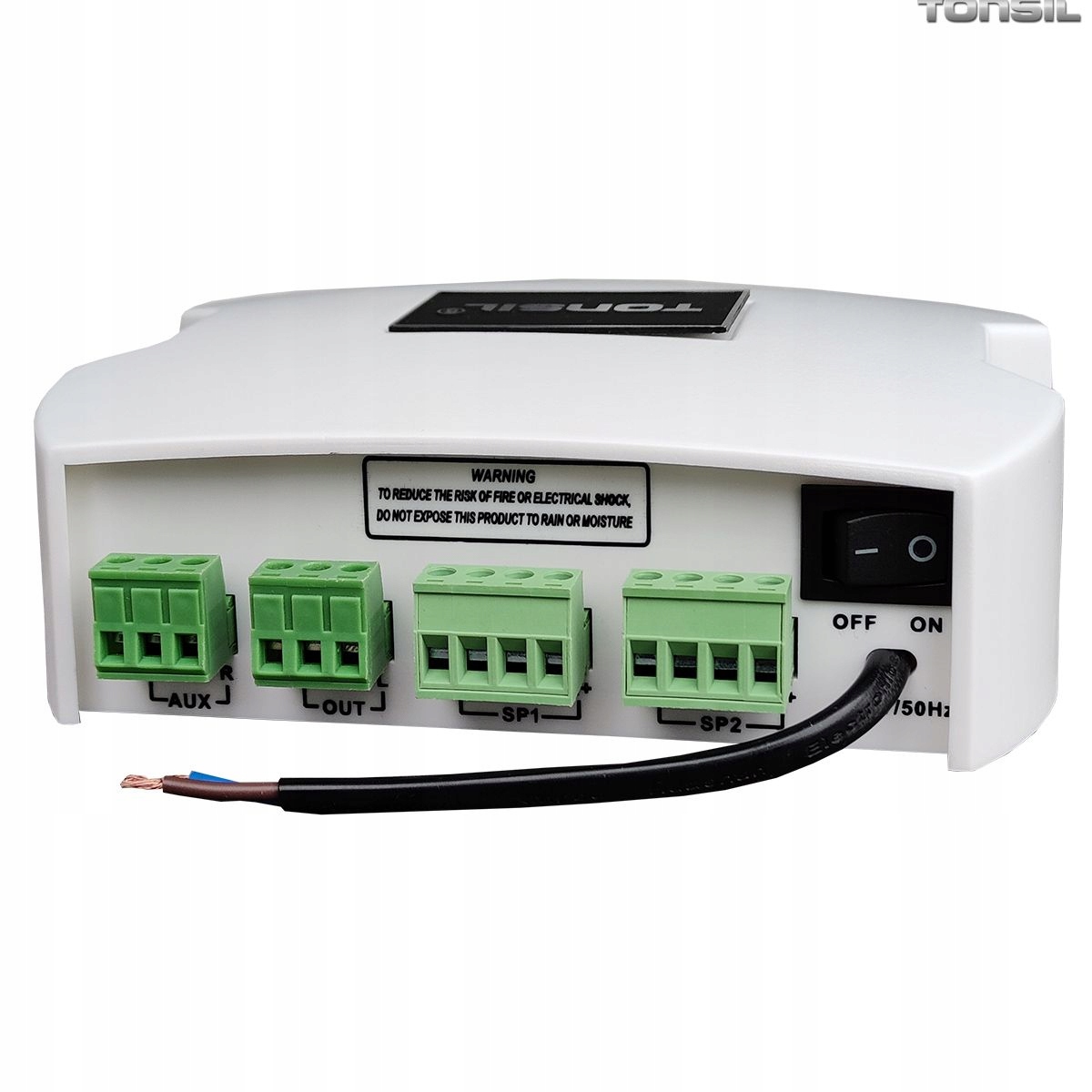 Tonsil Wzmacniacz WS 25 Bluetooth Głośnikowy Nagłośnienie 8ohm 4x30w Marka Tonsil