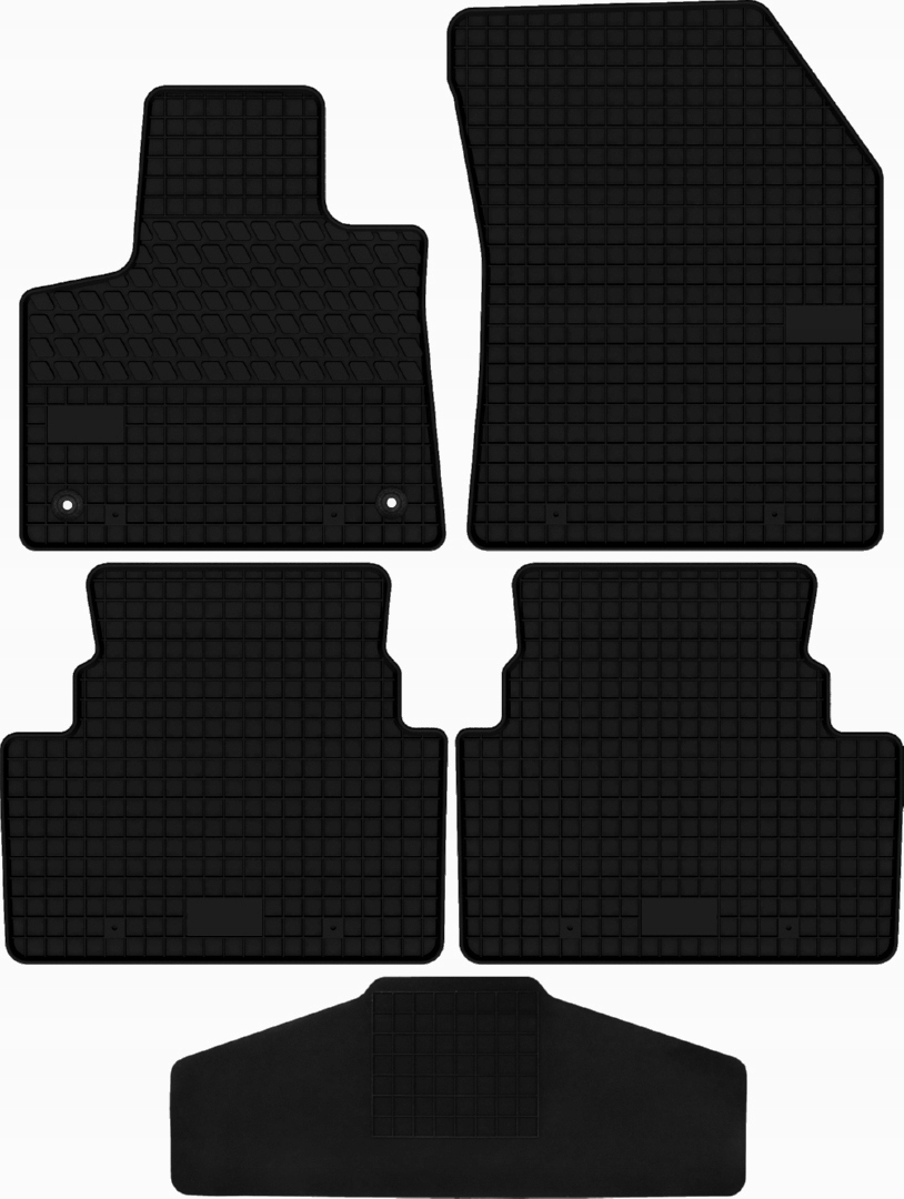 Gumové koberce určené s tunelem pro DS7 Crossback