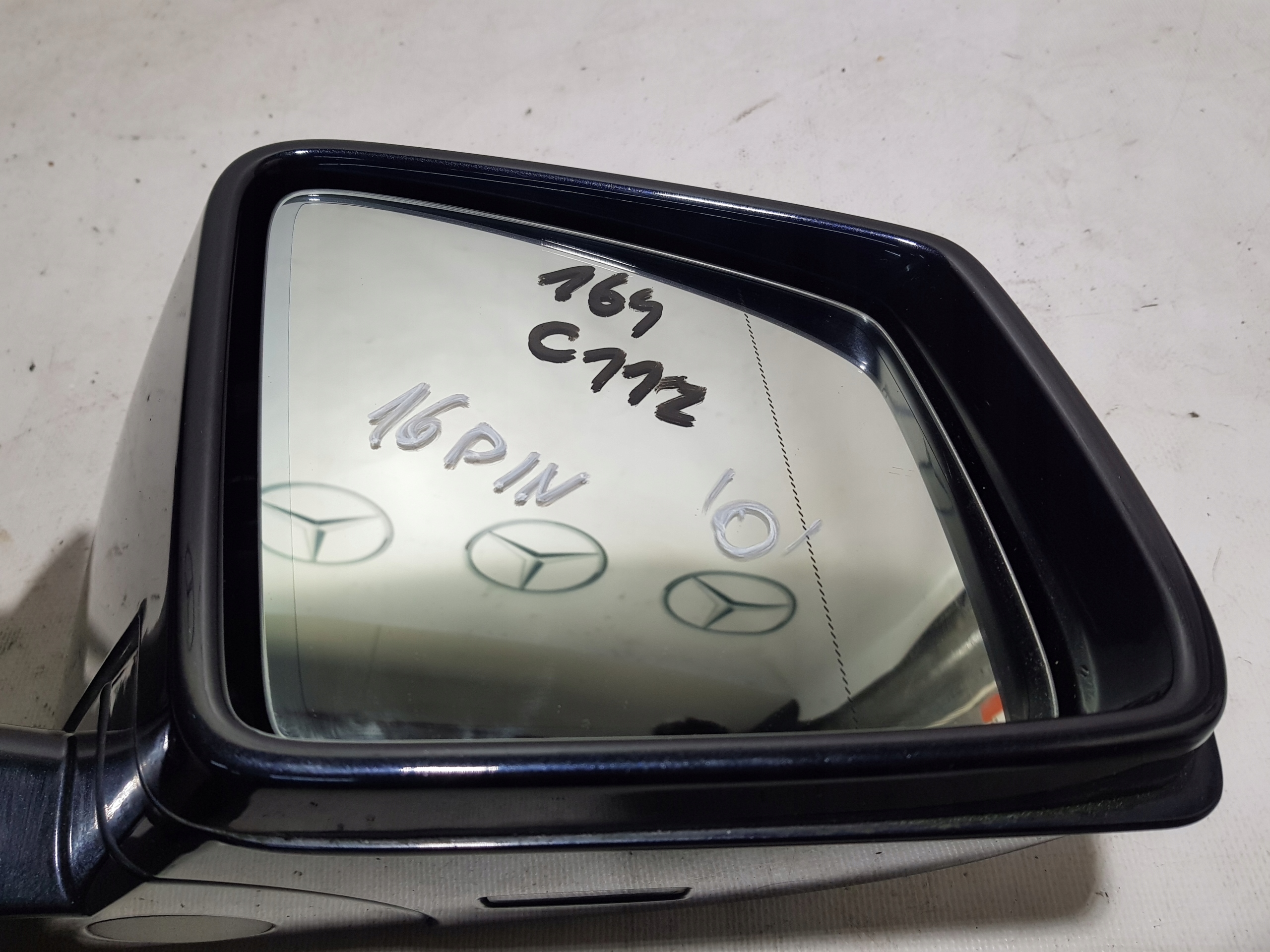 mirror right MERCEDES ML W164 LIFT 16 PIN C112 112