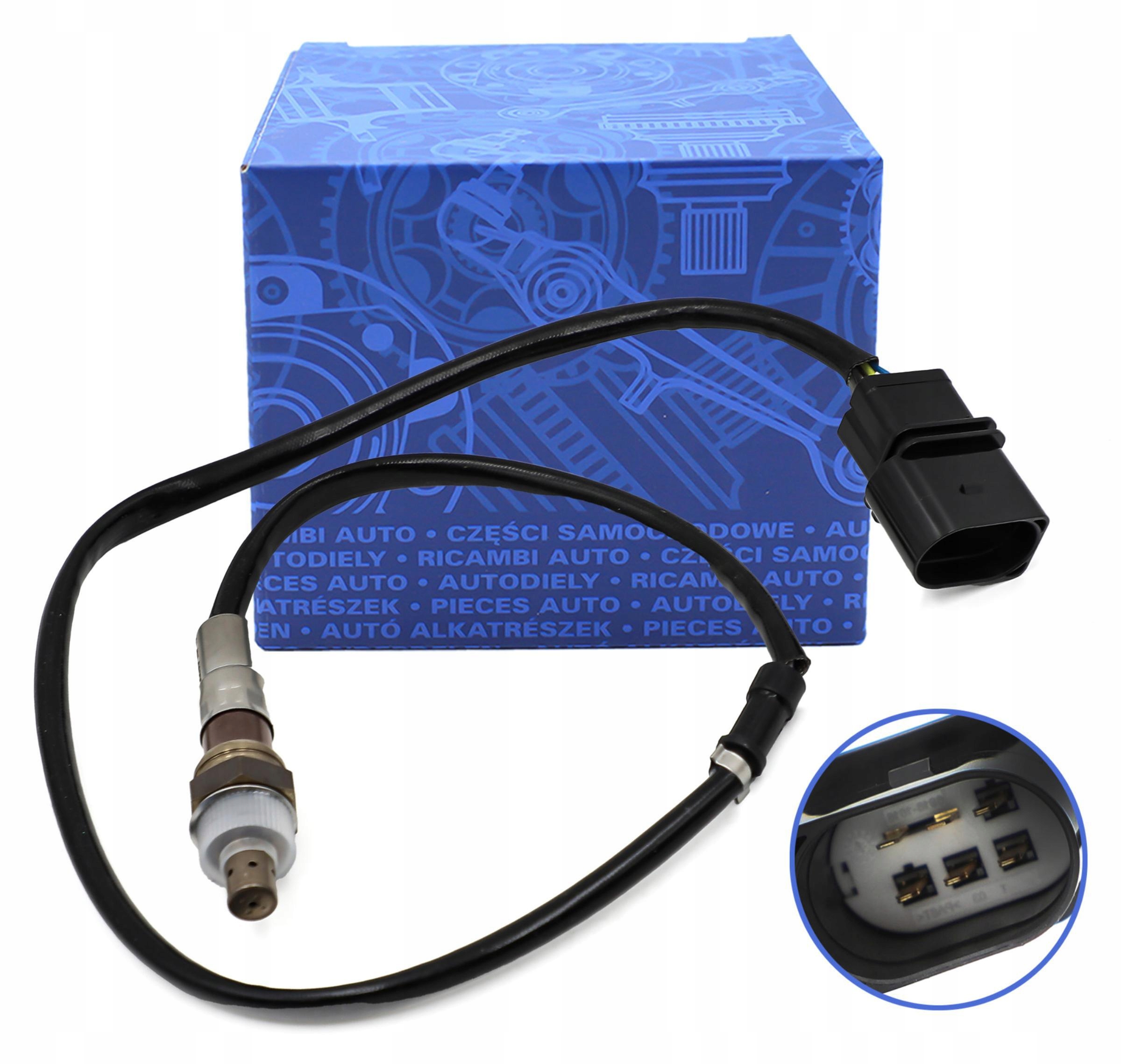 Sonda Lambda Audi A3 8P,VW Golf IV V VI Jetta Touran,octavia A II 5 Kabelů