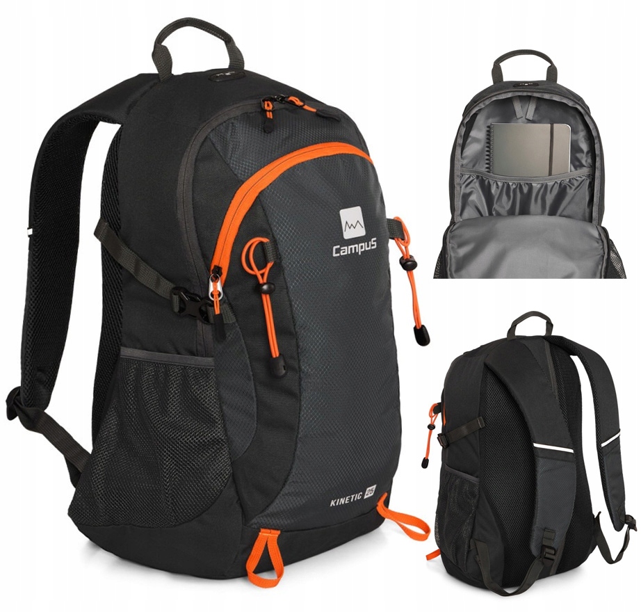 Plecak Campus Kinetic 25L grafitowy
