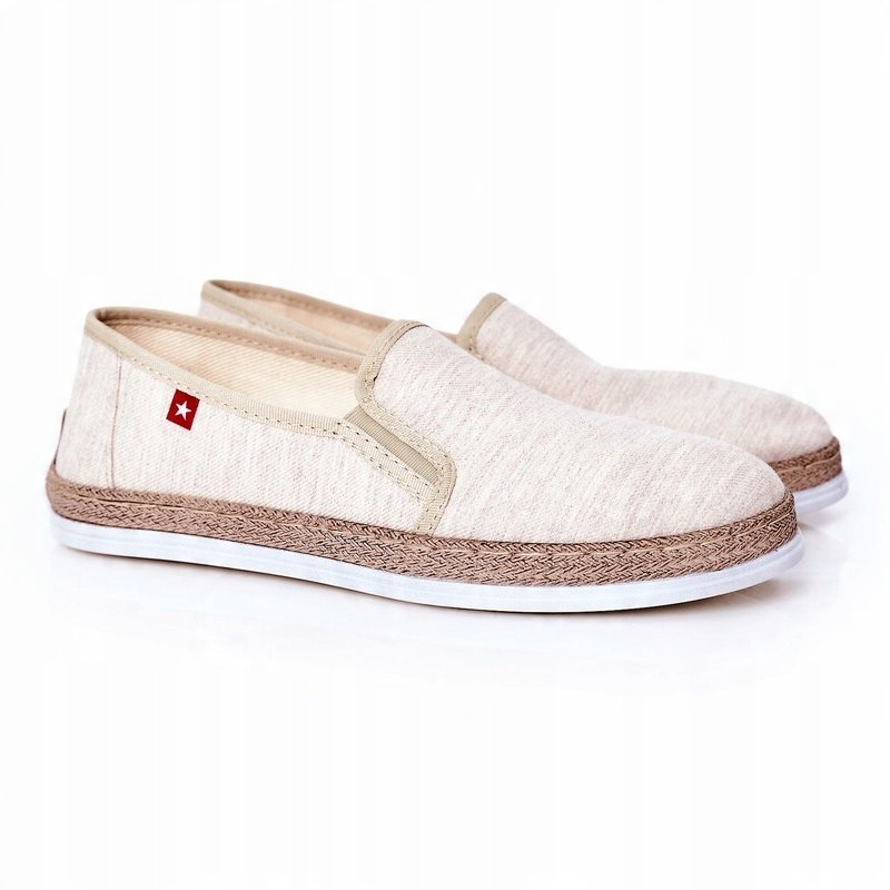 

Męskie Espadryle Big Star HH176001 Beżowe r.43