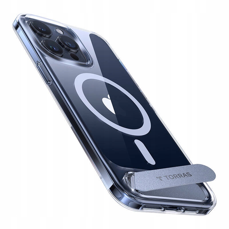 Etui Torras Upro Pstand do iPhone 15 Pro (transparentne)