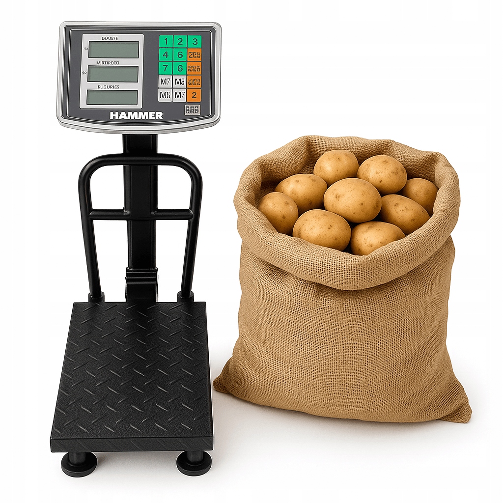 Elektronická plošinová váha do 150 kg