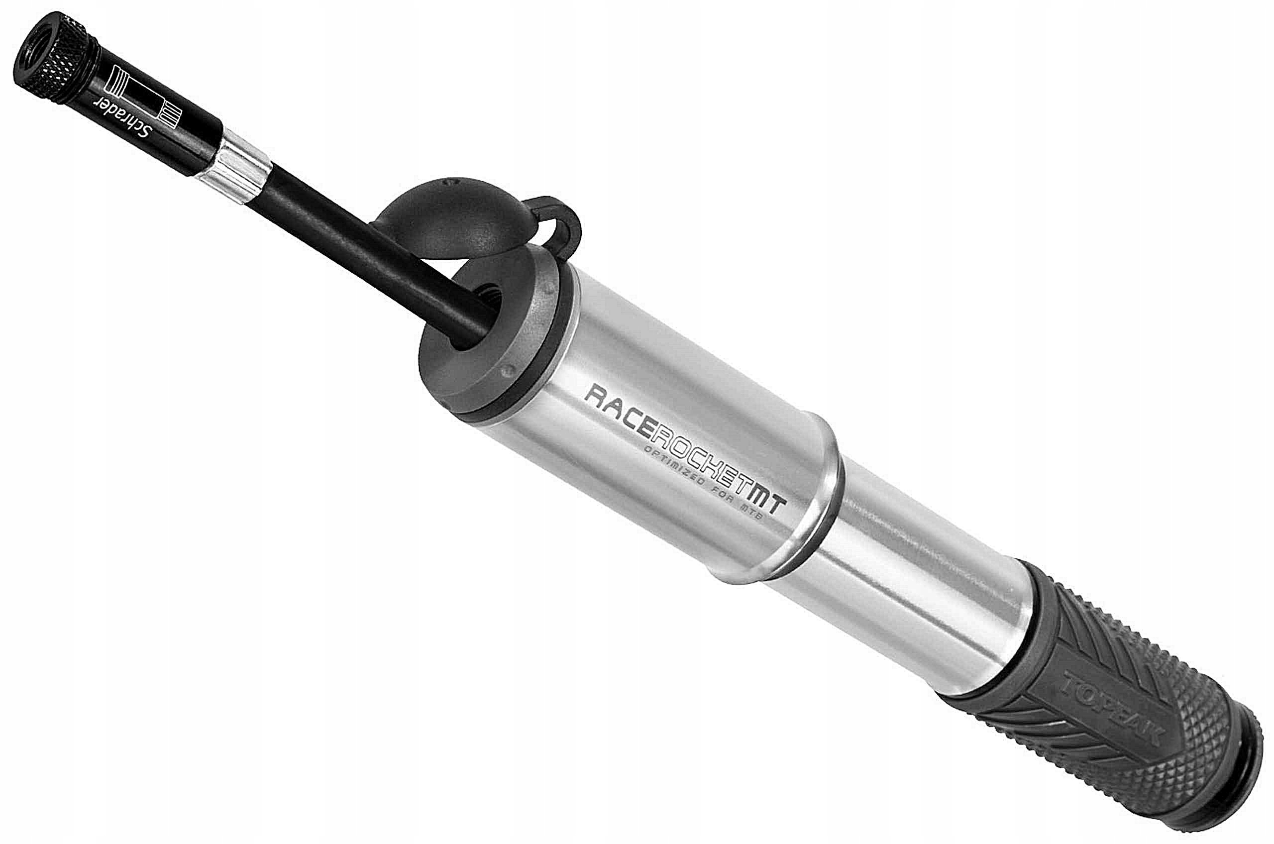 Topeak Pompka Racerocket Mt Silver Velká kola Hadice