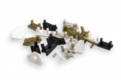 ZAŚLEPKA DO PROFILU ALUMINIOWEGO A B C D G H X Y Z Typ zaślepka