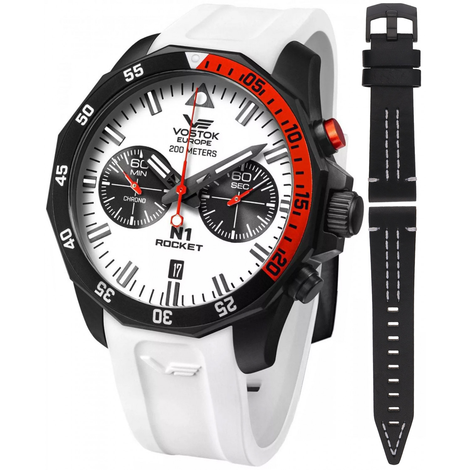 Pánské Hodinky Vostok Europe 6S21-225C620SW bílé