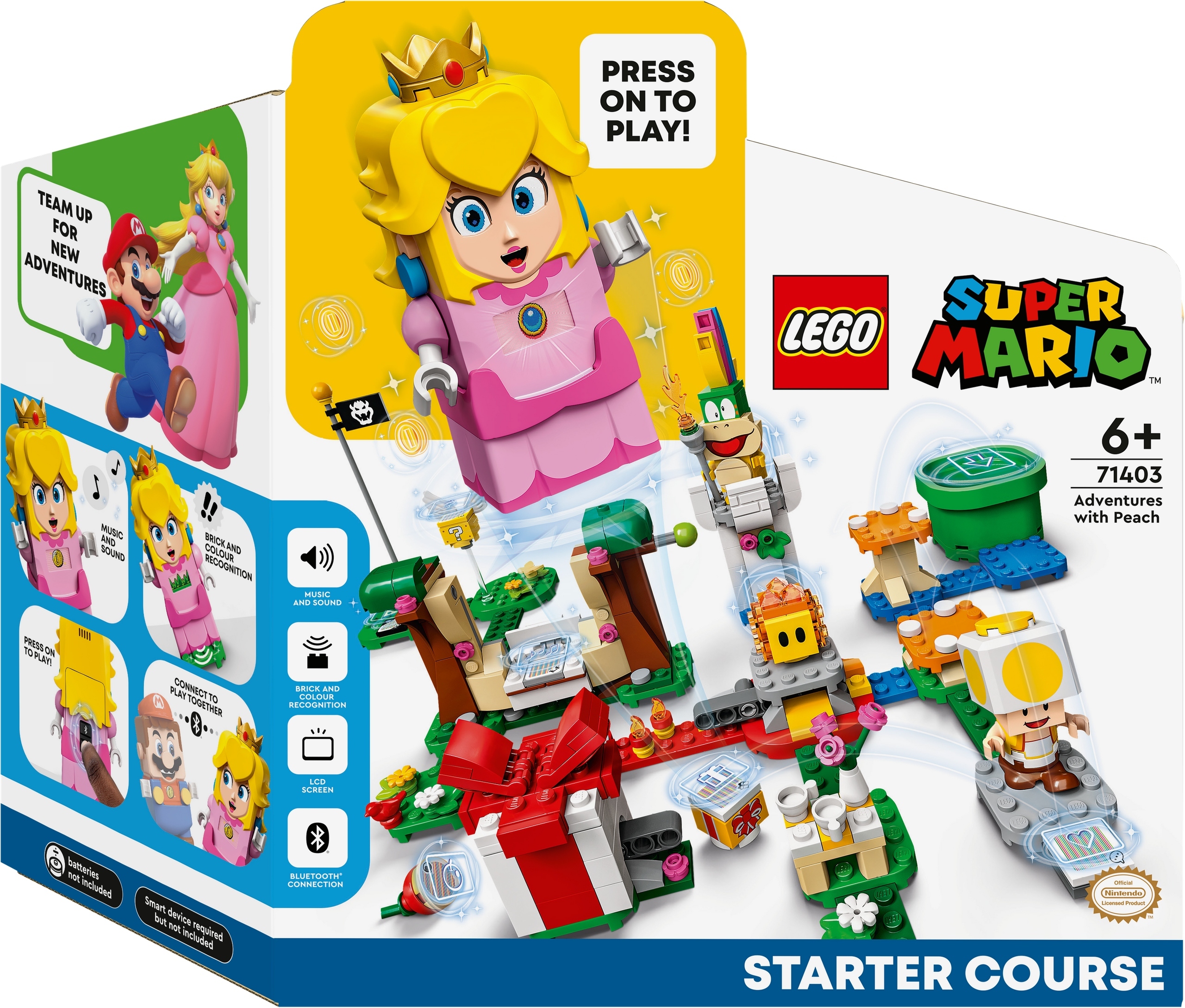 

Lego Mario 71403 Przygody z Peach