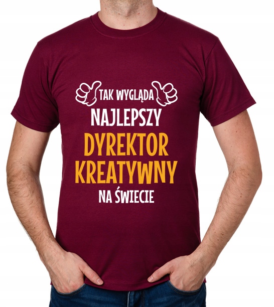 

koszulka Najlepszy Dyrektor Kreatywny prezent
