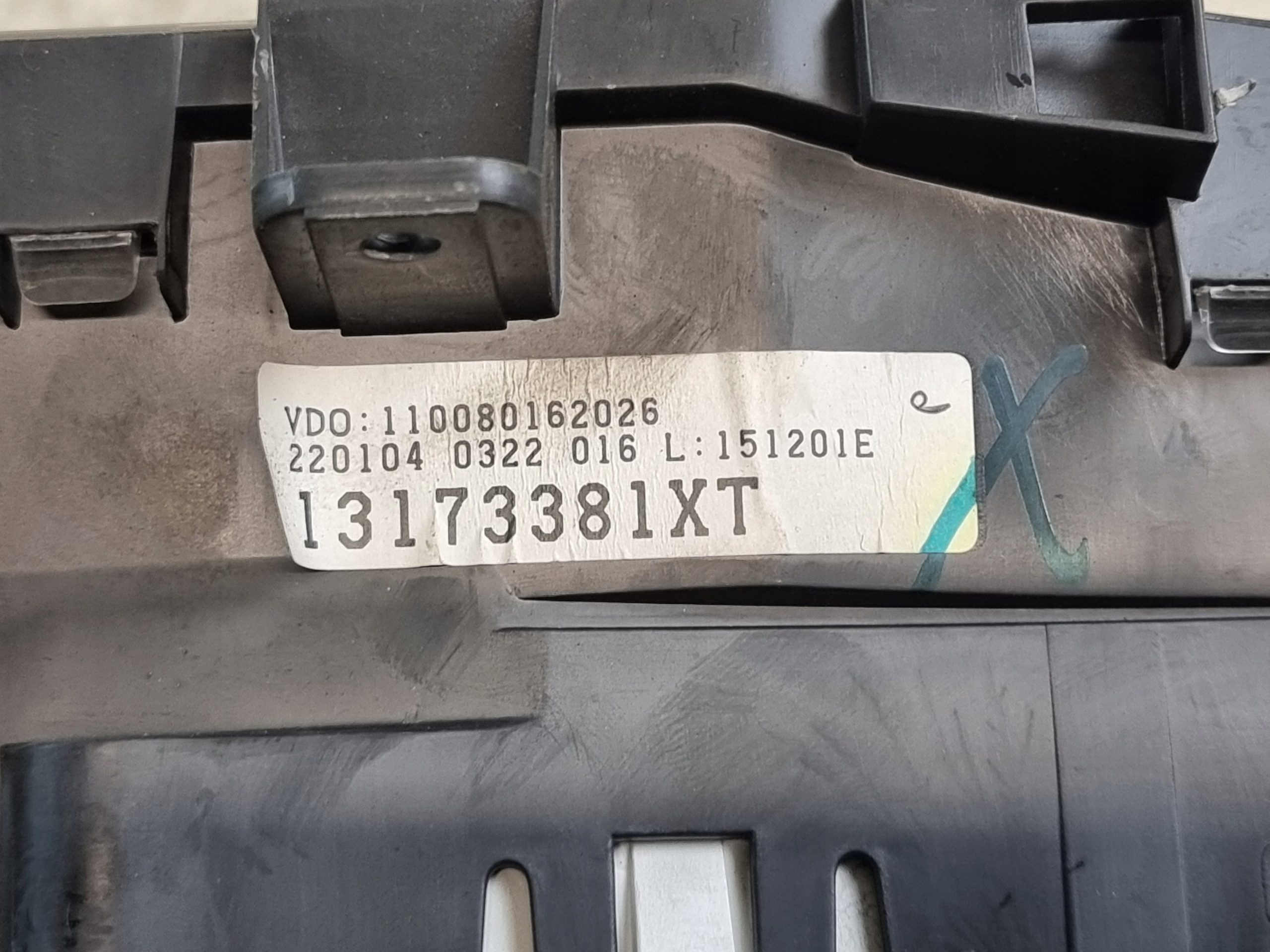 dials dials OE 13173381XT OPEL MERIVA A 1.7 CDTI