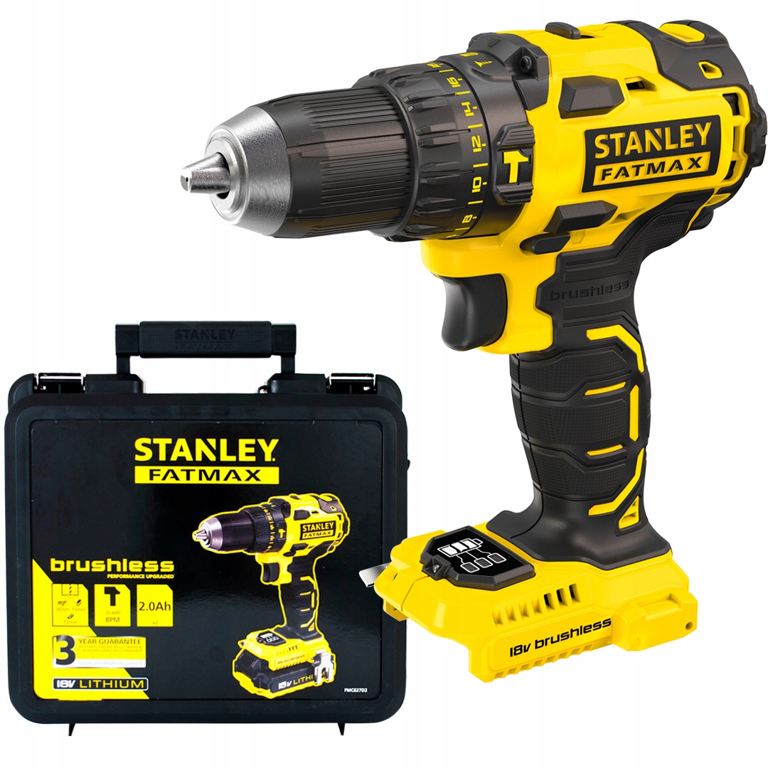 

Wkrętarka udarowa 18V 57Nm 2biegi Stanley FMC627BK