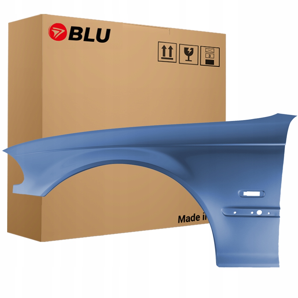 Blu Blatník Bmw 3 E46 372 levý modrý 98-01 přední sedan touring StahlBla