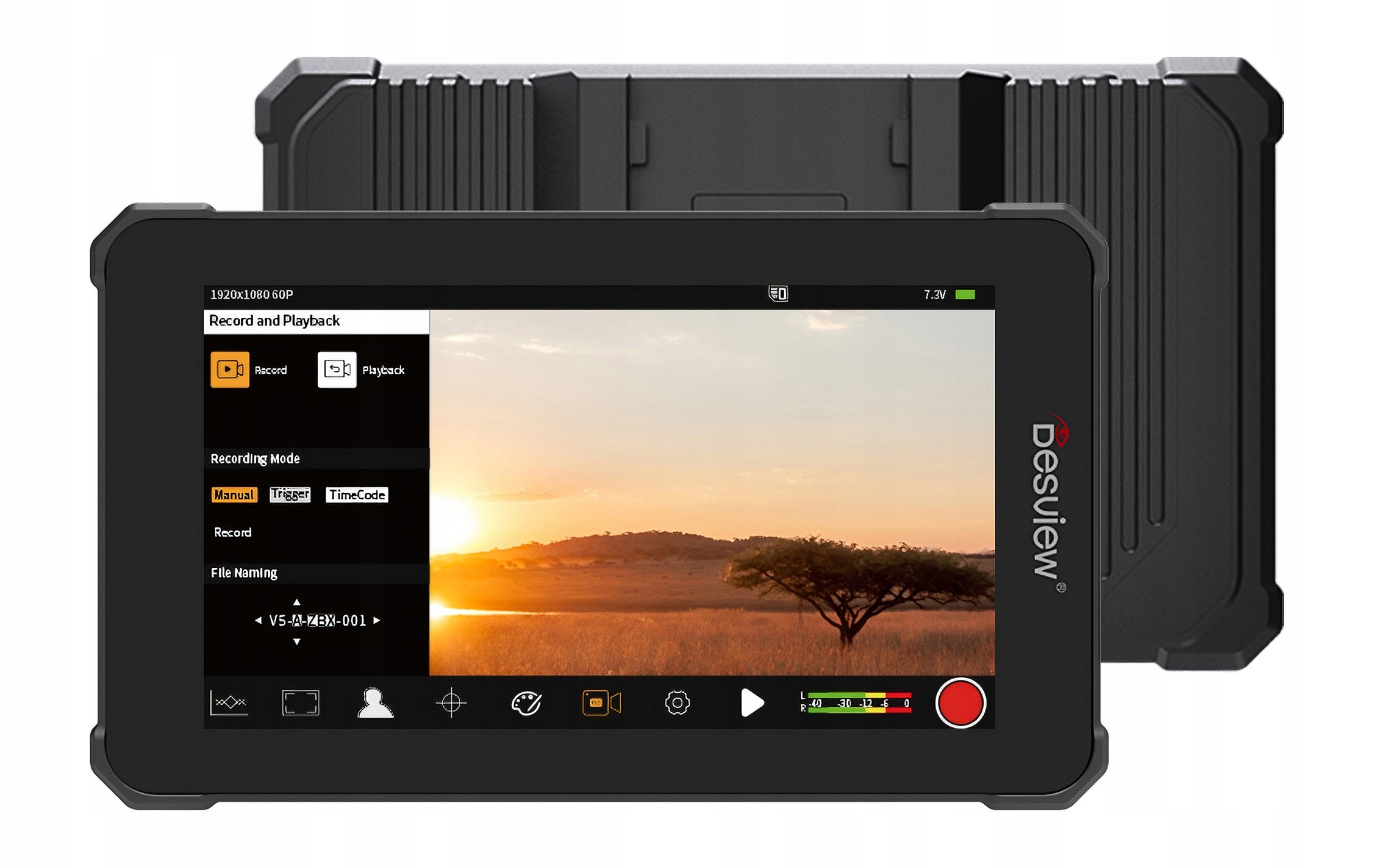 Monitor podglądowy Desview V5 Przekątna ekranu 5.5