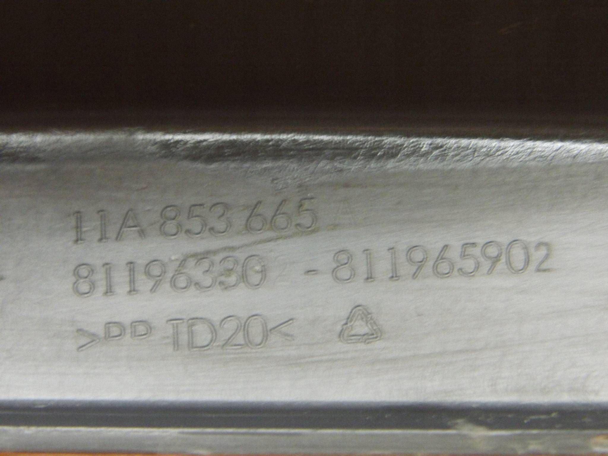 Volkswagen ID.4 corner moulding accessories of a bumper left front front left