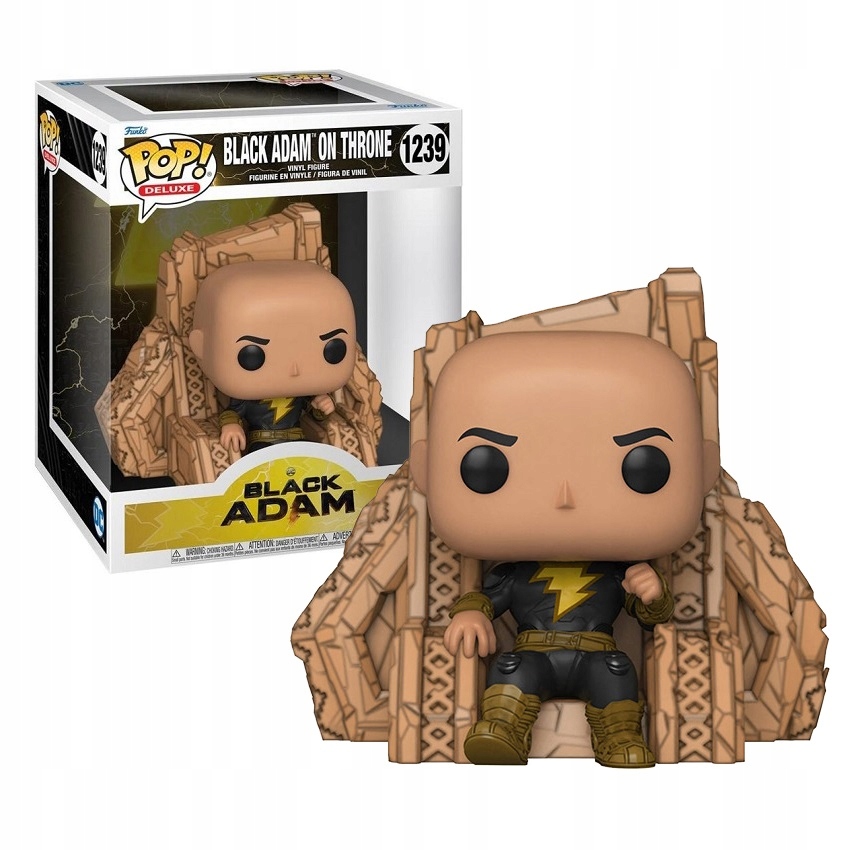 Funko Pop Figurka 1239 Black Adam on Throne DC Comics originální 10 cm