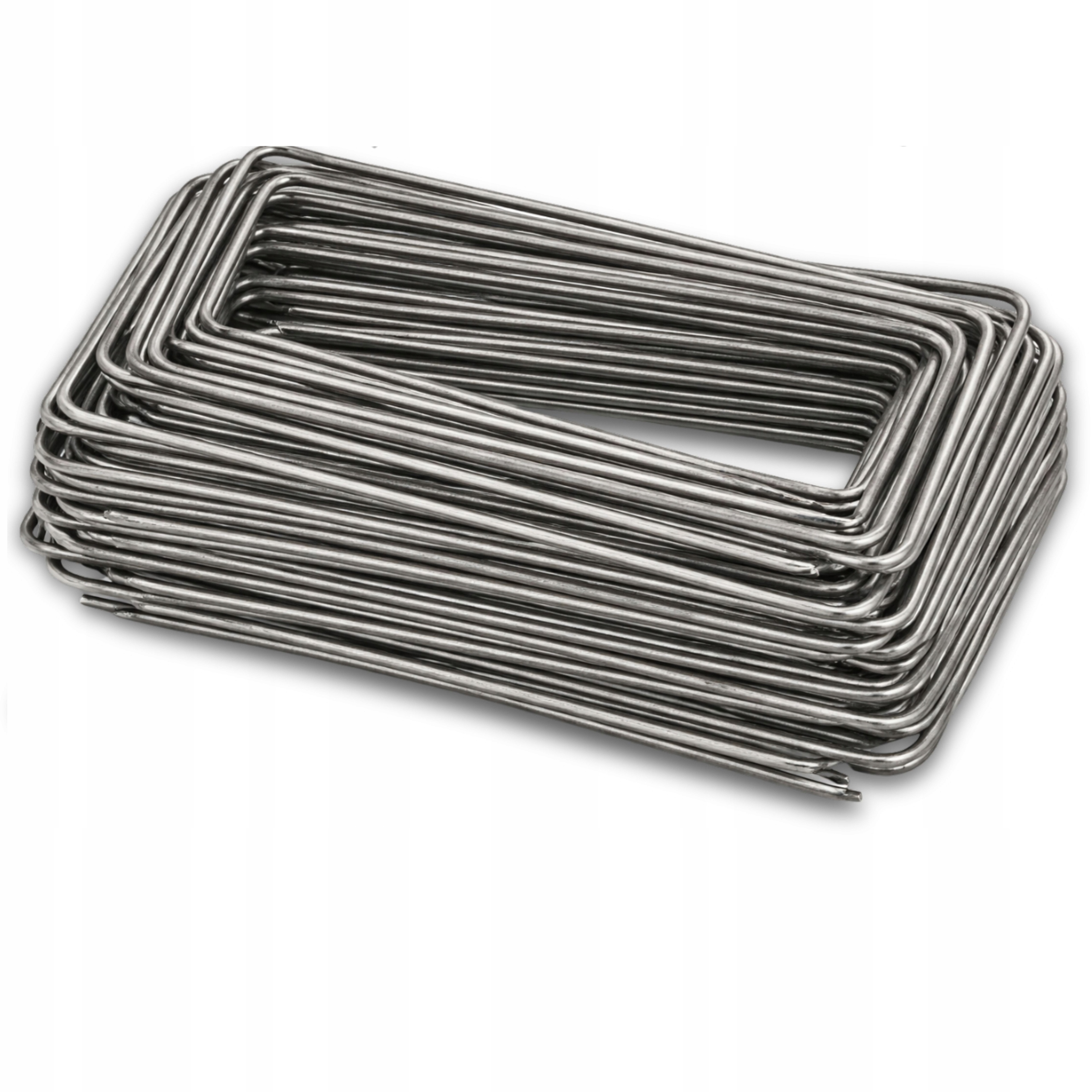 Metalové Kolíky 1500ks Kotvy Kolíky Premium Agrotextilie 30x50