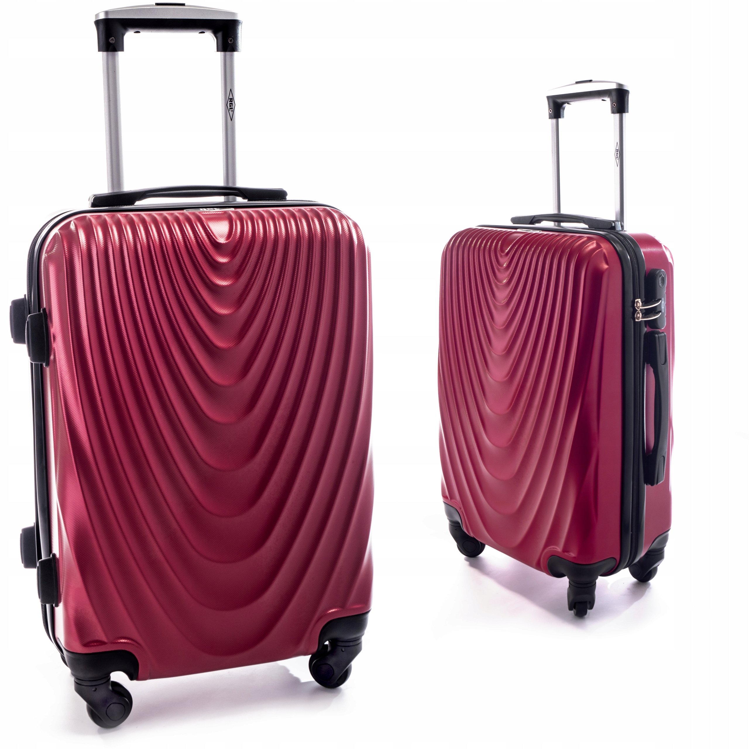 RGL ŚREDNIA XL WALIZKA PODRÓŻNA RGL TORBA BAGAŻ Wysokość 66 cm