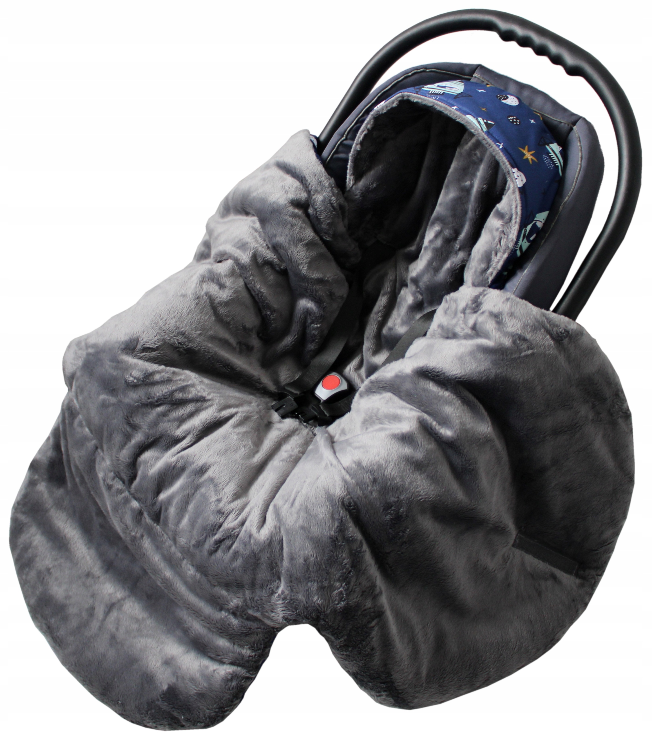 Kocyk śpiworek do fotelika nosidełka ciepły zimowy Marka Inna marka