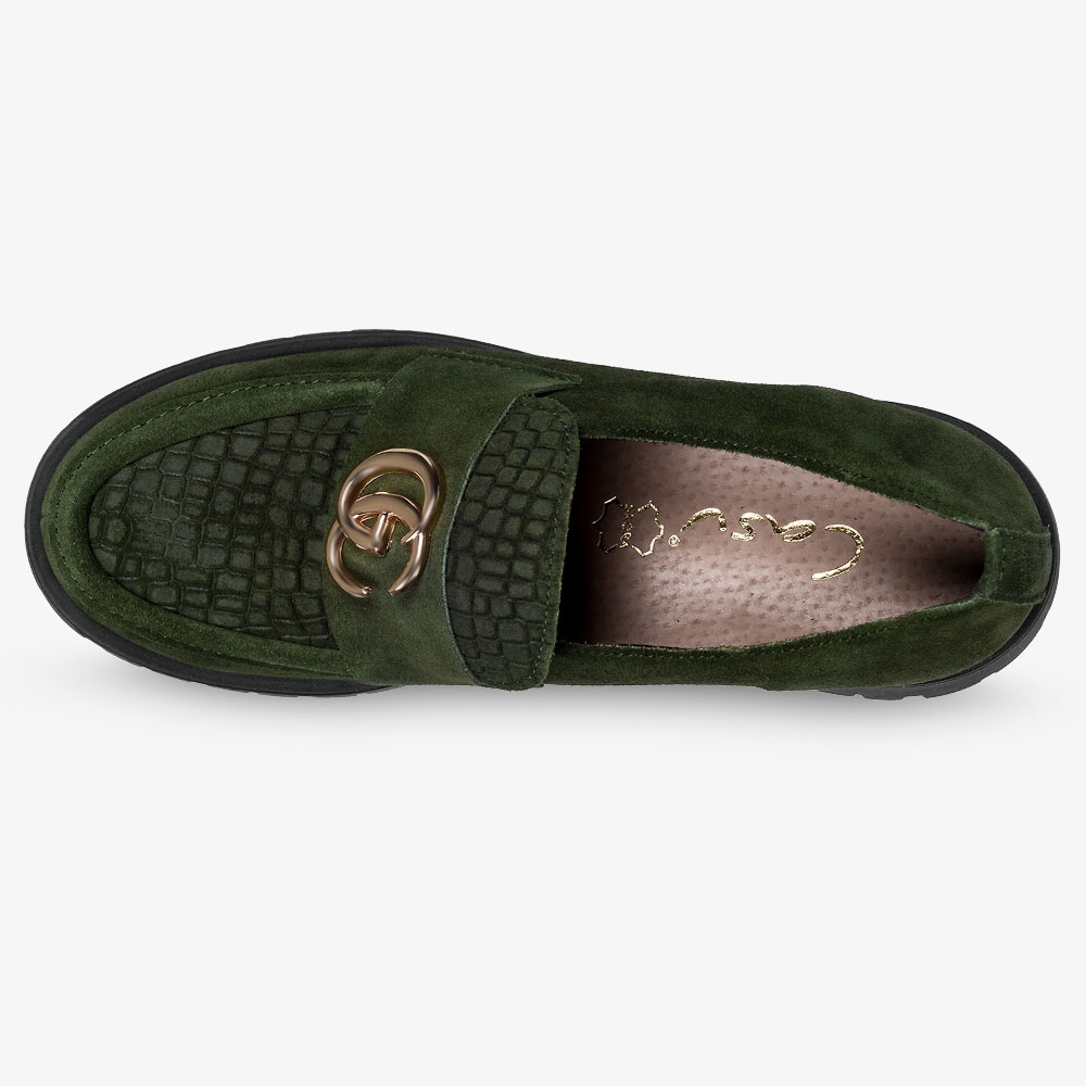 MOKASYNY DAMSKIE SKÓRZANE PL PÓŁBUTY Z OZDOBĄ r 37 Rozmiar 37